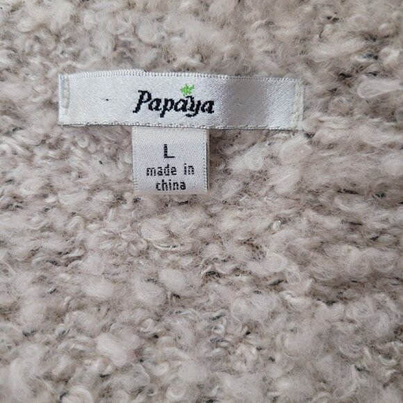 Paypaya Womens Faux Fur and Sherpa Lined Vest Boho Lagen look Size L - Picture 4 of 8